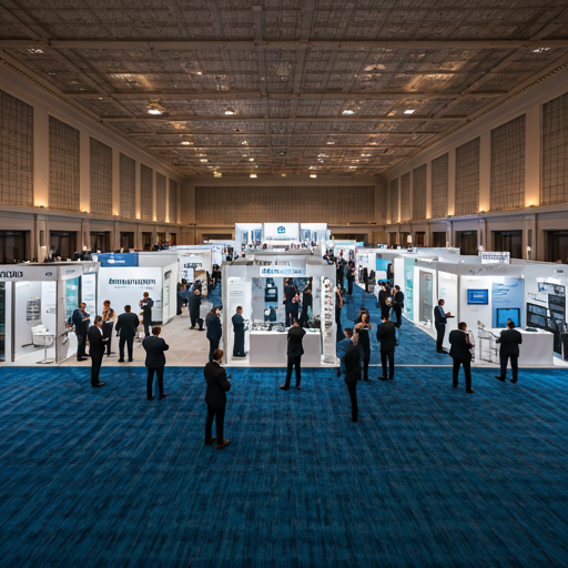 Trade show floor